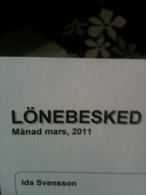e-lönebesked e-lönebesked